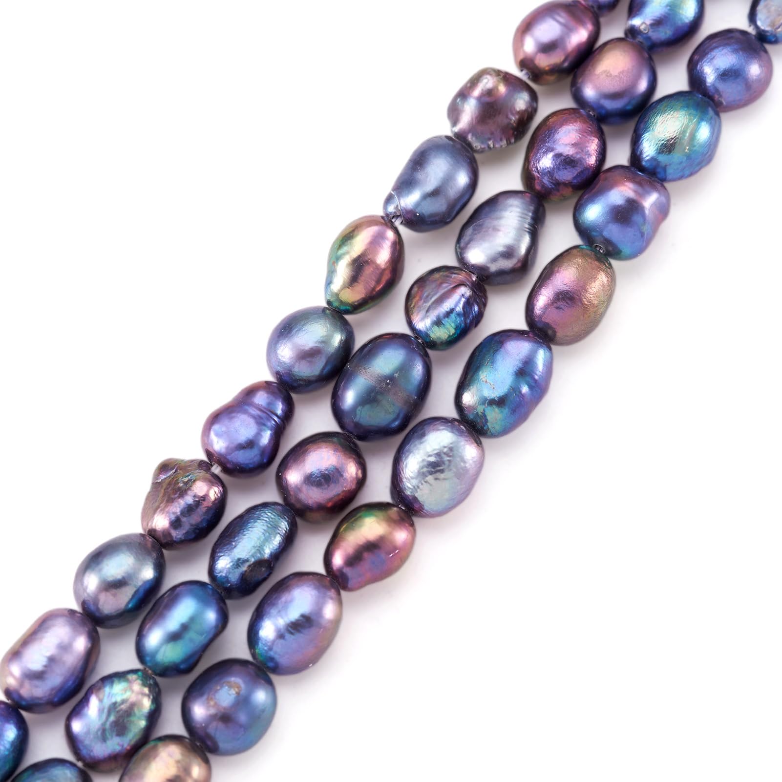 Perles d'eau douce naturelles fabrication bijoux bracelet et boucles