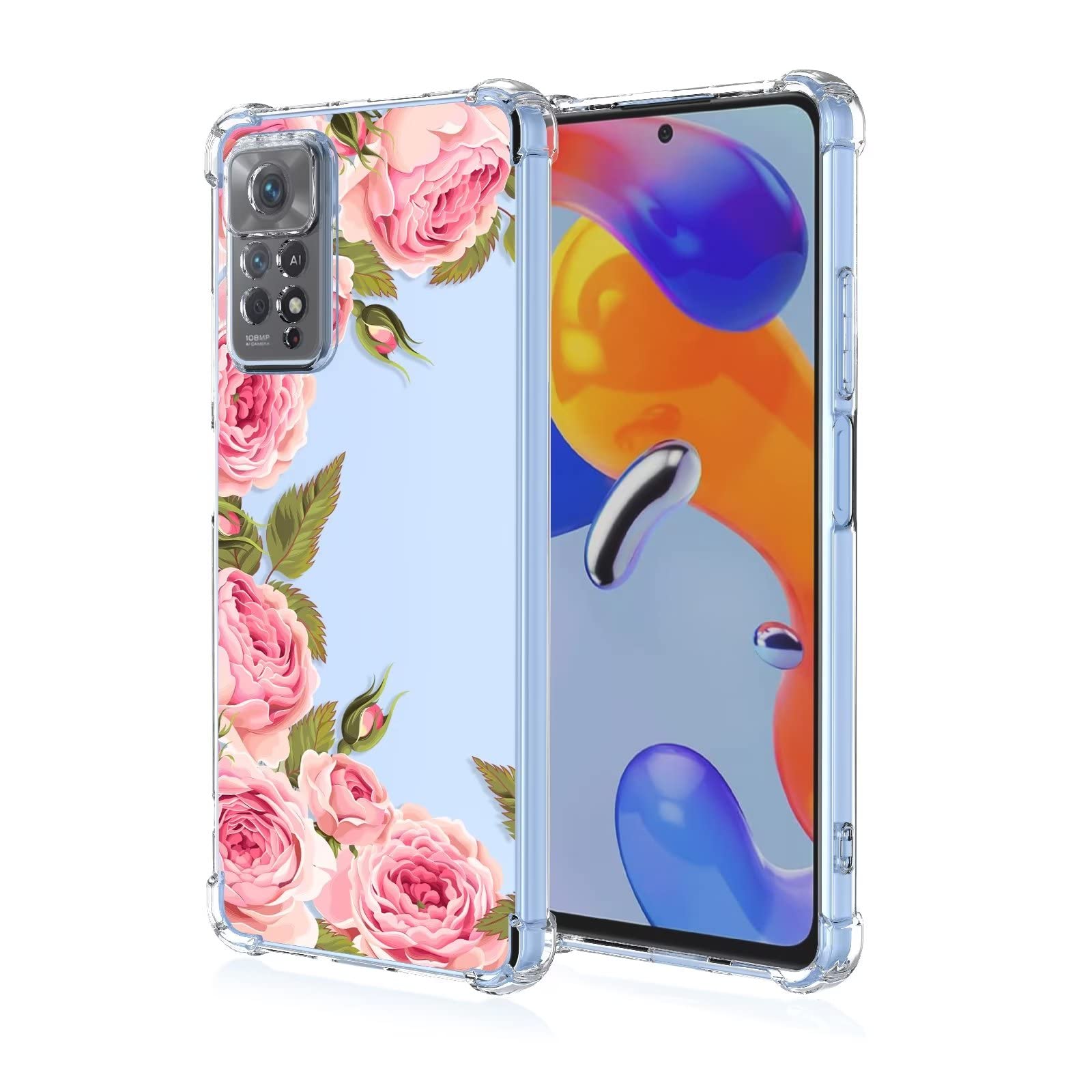 EASSGU Custodia per Redmi Note 11 Pro (4G) / 11 Pro 5G / 12 Pro (4G