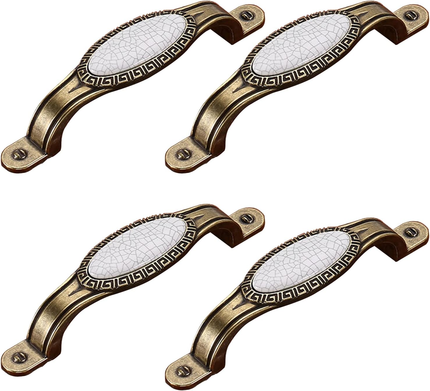 4 Pack Ceramic Handles Drawer Handles Drawer