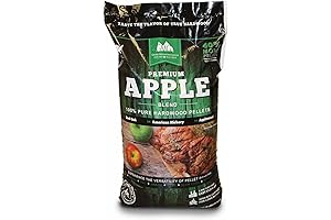 Green Mountain Grills Premium Apple Pellets: Enhance Your Grilling Experience with Applewood Flavor