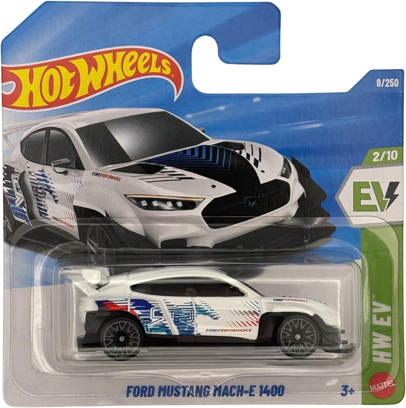 Hot Wheels Ford Mustang Mach-E 1400 HW EV 2/10 (White)-picture-38