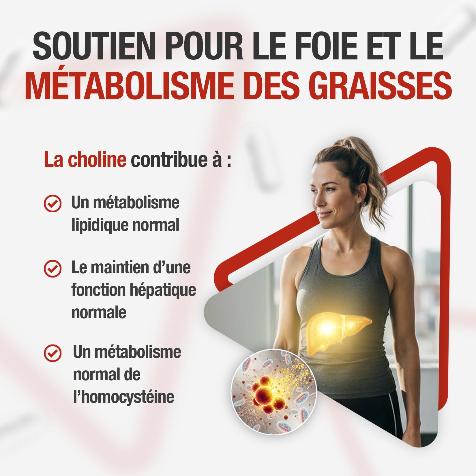 Choline et Inositol 900mg (450 mg + 450 mg) - 70 Capsules (2+ mois) à Désintégration Rapide, Chacune avec 450mg Bitartrate de Choline et 450mg d' Inositol en Poudre