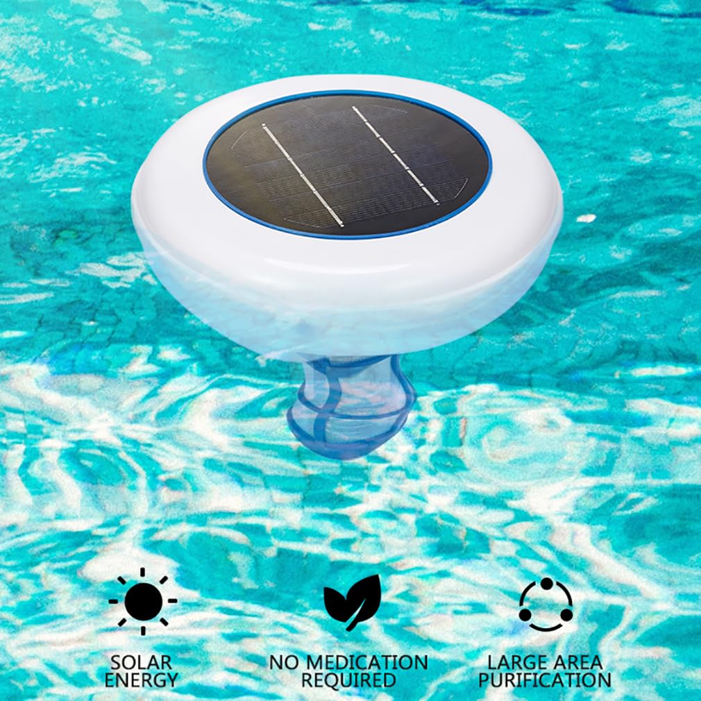 Zasilany energią słoneczną jonizator basenowy do basenów i spa, oczyszczacz wody do czystej wody