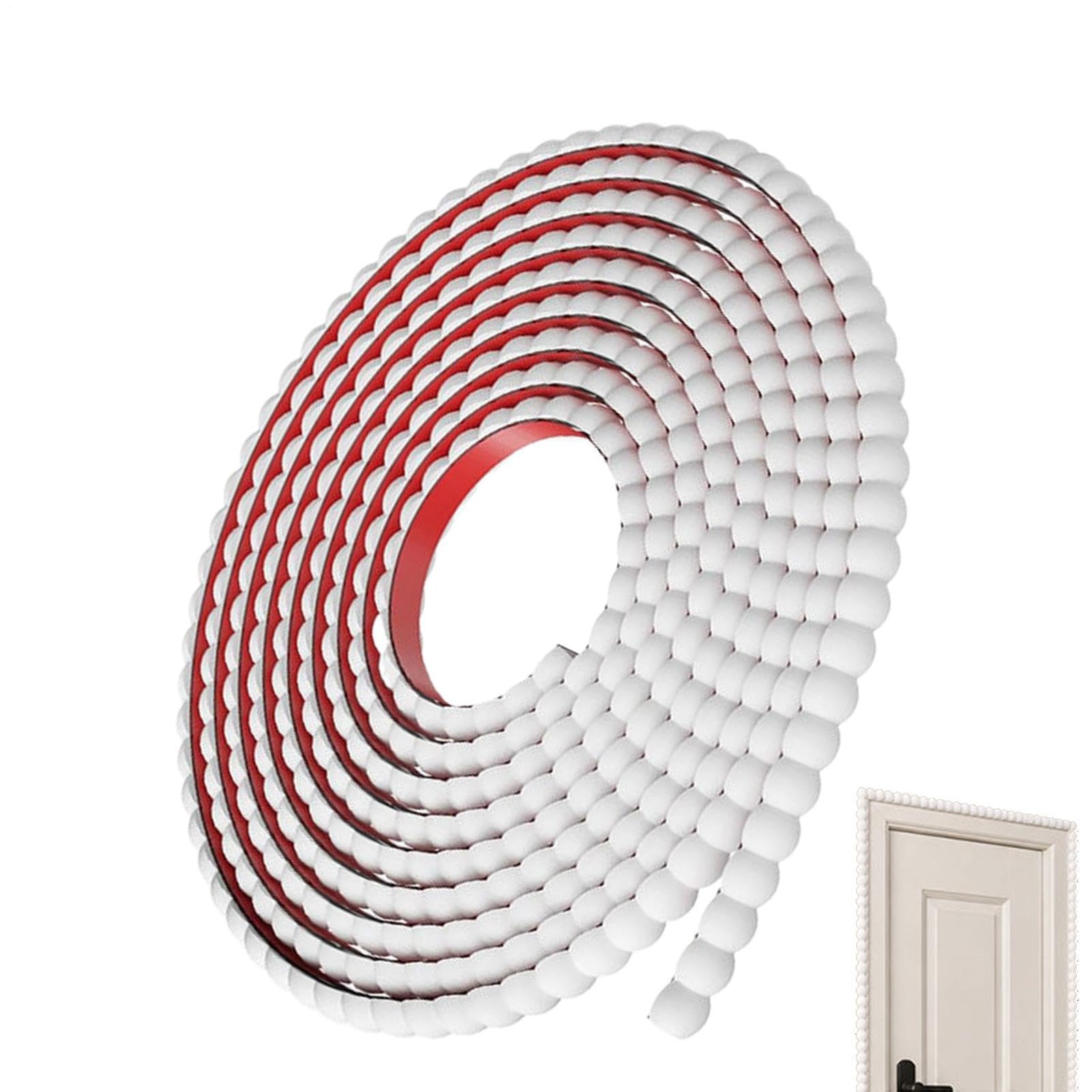 Cadre de miroir et carrelage : moulure flexible pour cuisine et bain