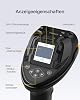 Inateck Barcode Scanner Bluetooth 2D 1D Wireless Handheld Scanner QR Code Scanner with Screen and Smart Base CMOS CCD Dual Module Larger Range Supports App SDK P8 SE