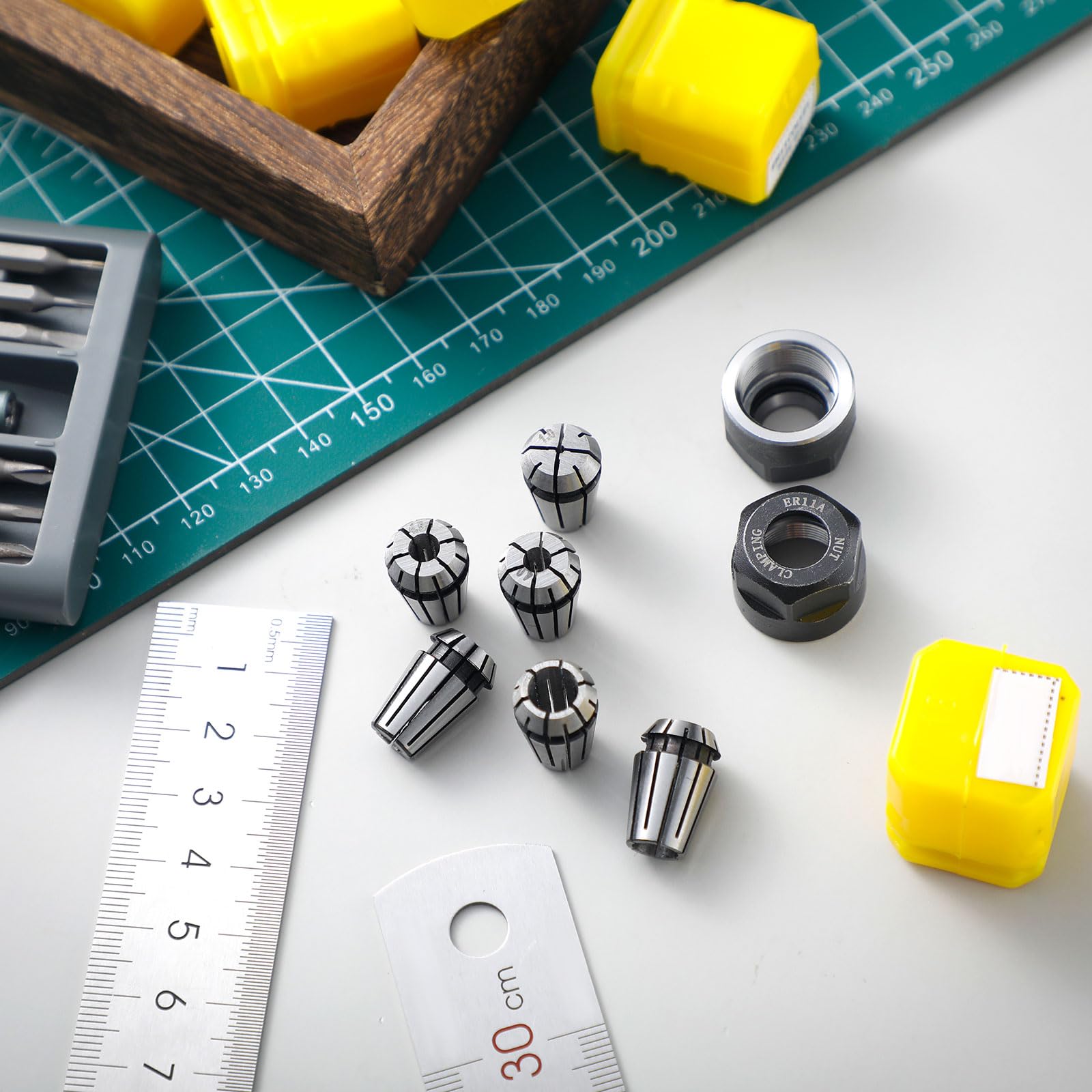 Yaocom ER11 Spring Collet Set - 19 Pcs -4