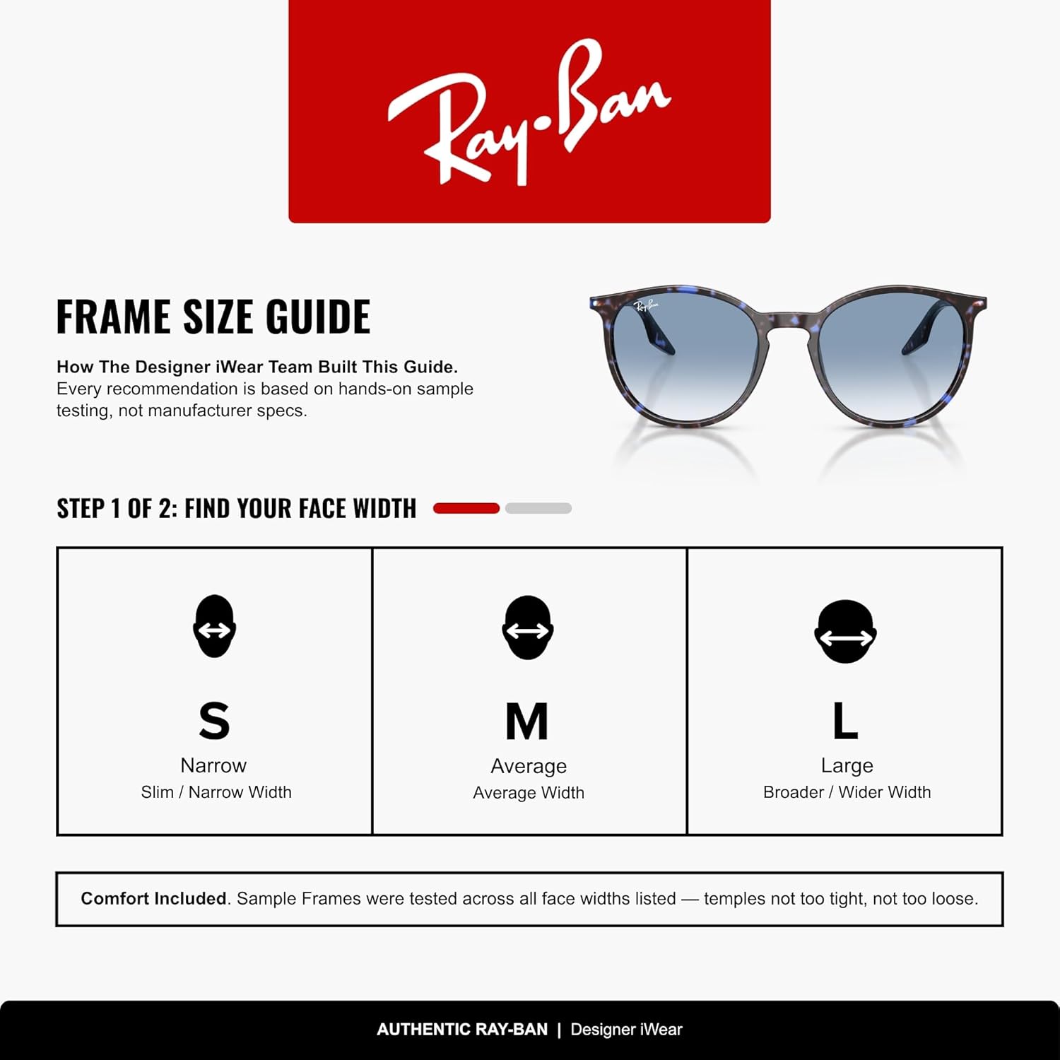 Ray-Ban Unisex Rb2204 Round Sunglasses