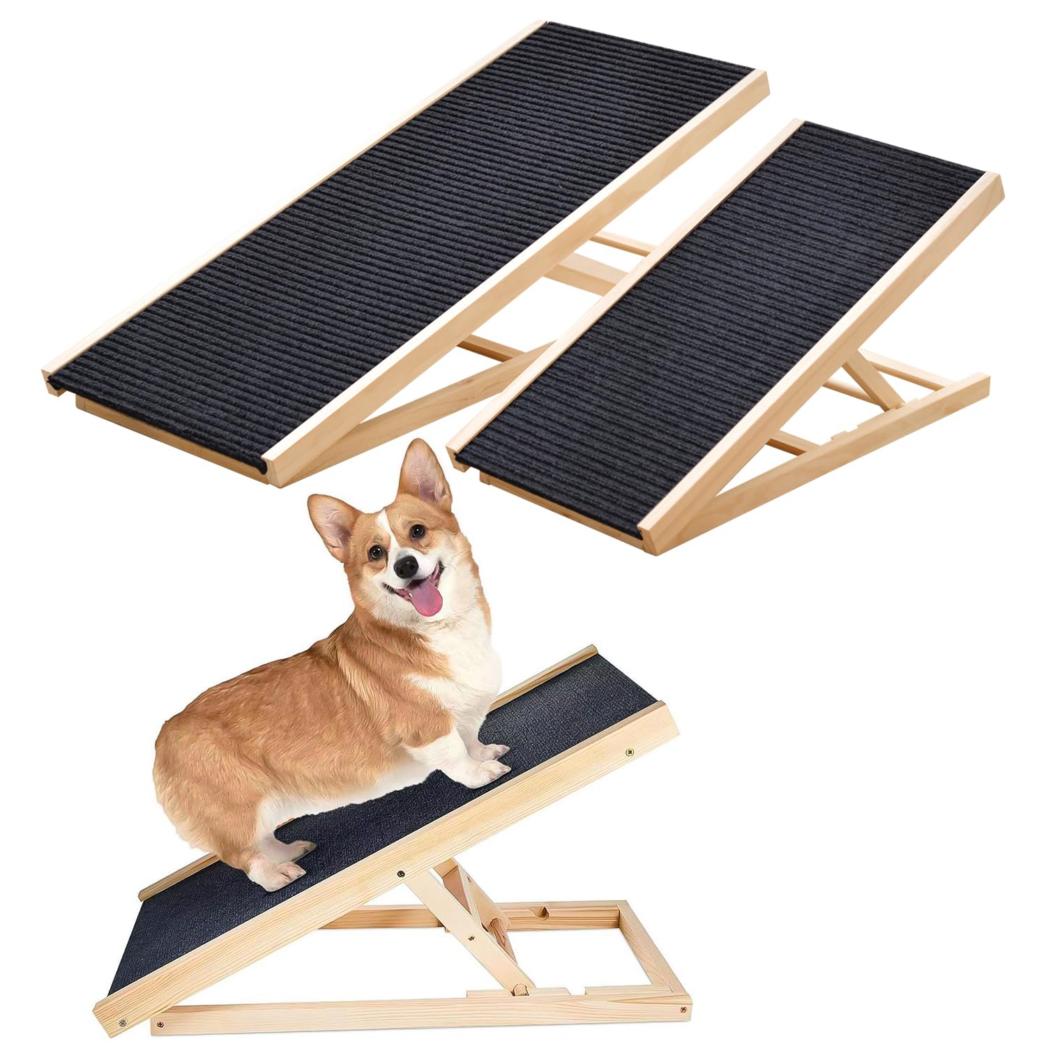 Amazon | ペットスロープ 【天然木 ・ドッグトレーナー監修】 犬 Amazon | ペットスロープ 【天然木 ・ドッグトレーナー監修】 犬