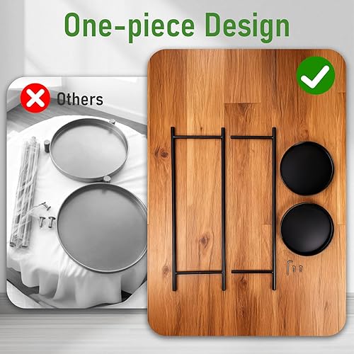 Miniatura 2 de Soporte alto para plantas de 2 niveles, estante de metal para macetas de 30 pulgadas para múltiples plantas, estante de exhibición extraíble para