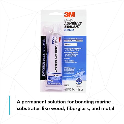 Miniatura 15 de Adhesivo sellador 3M Marine 5200, Negro, 1