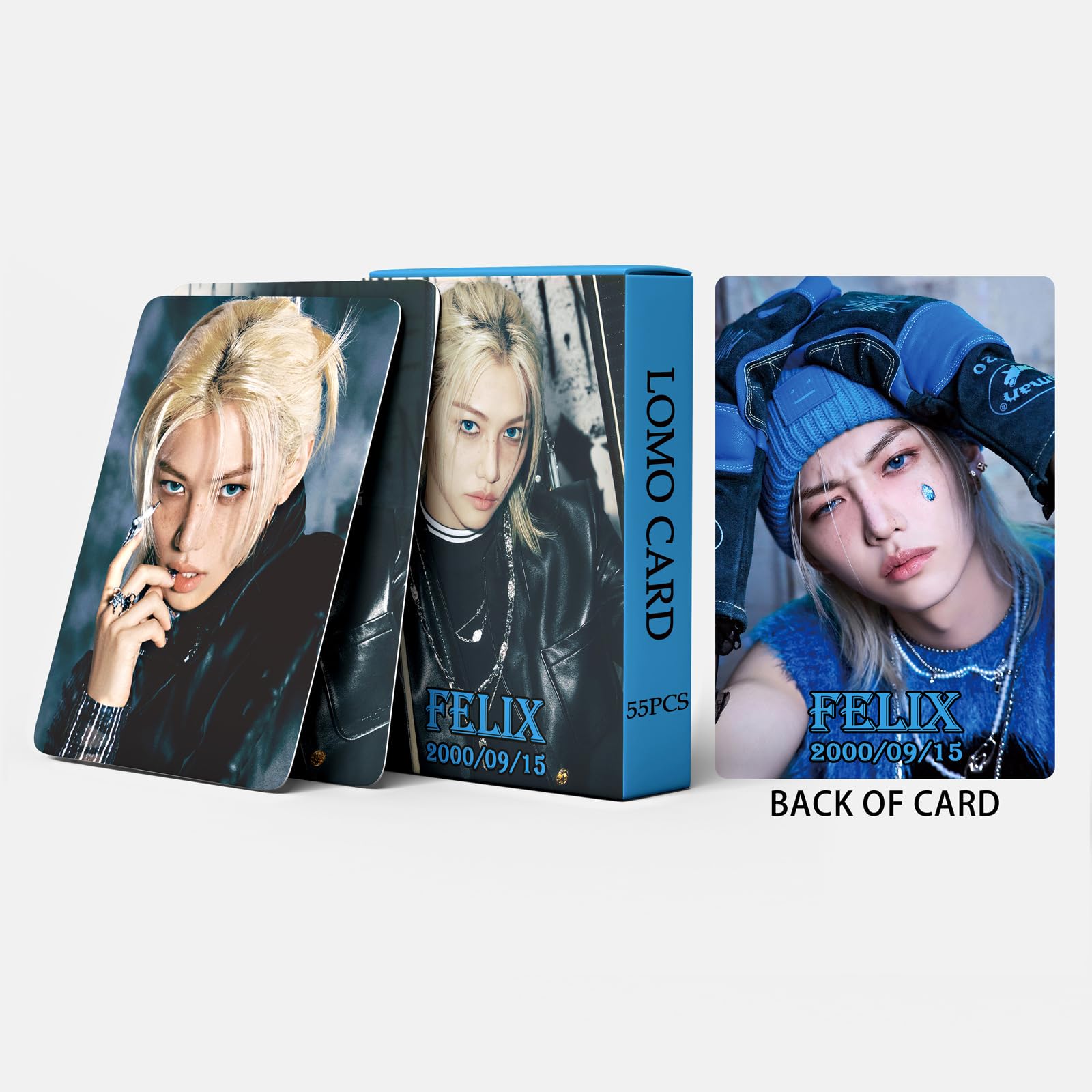 Stray Kids Photocards ATE Cards Nowy Album Karty SKZ BangChan/Felix/ChangBin/HyunJin/Han/Lee Know/I.N Mini gadżety do zdjęć StrayKids Plakat Karty dla fanów (Felix)