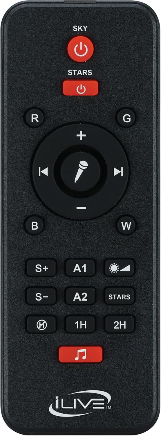 iLive Electronics NightStar Projector with Wireless Speaker, ISBP303B