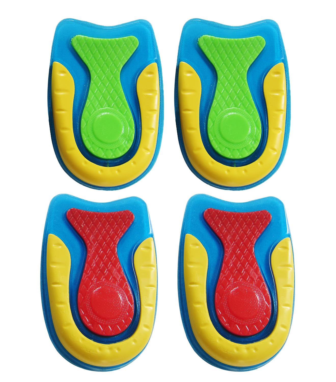 Adhesive Gel Heel Pads for Men Plantar Fasciitis Silicon Heel Cups Soles for Heel Protection Heel Insoles for Heel Spurs and Pain Relief Gel Cushion