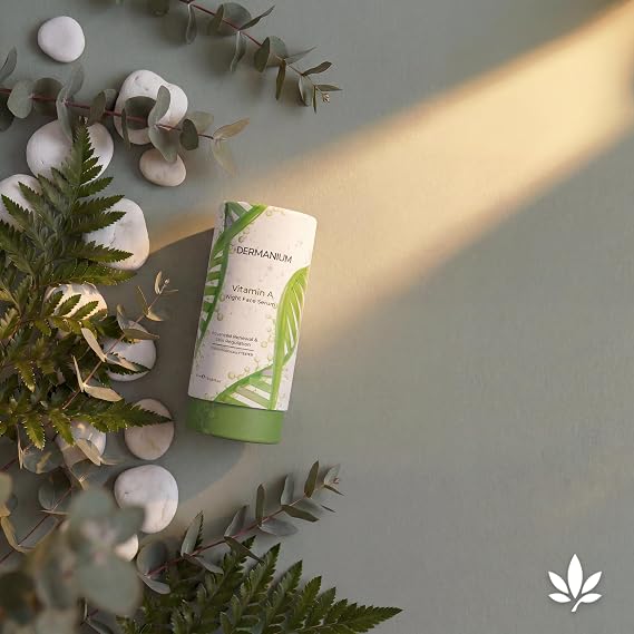 Vitamin A Gece Serumu - %0.3 Retinol, Hyaluronik Asit ve Aloe Vera, İnce Çizgi ve Kırışıklık Görünümü Bakımı, Daha Pürüzsüz Genç Görünüm, Konsantre Gece Yüz Serumu, 30 ml / 1 fl oz