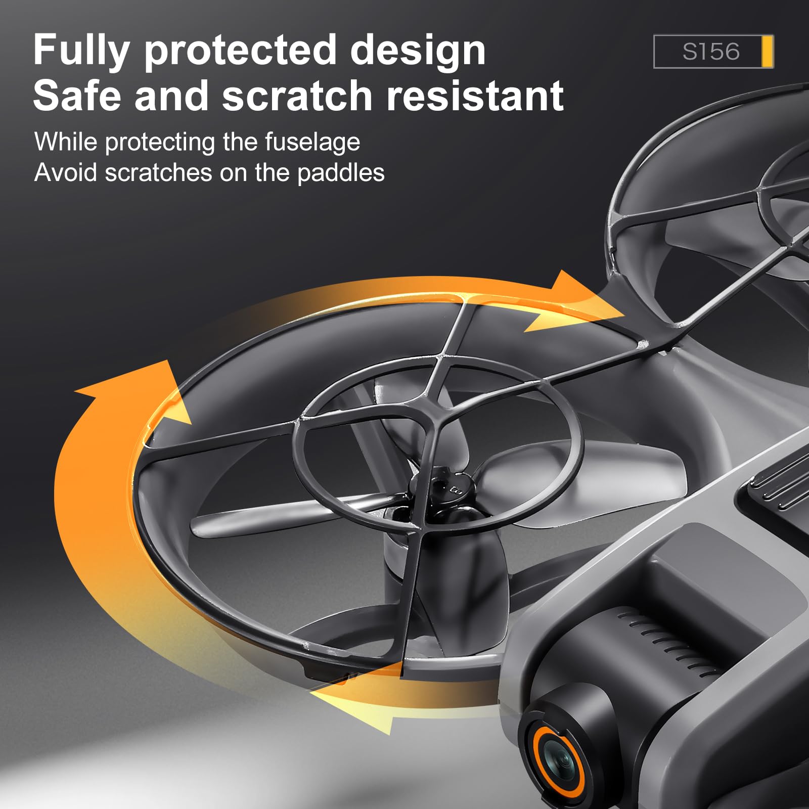 Drone con Cámara, Control Remoto de Pantalla de 4,5 Pulgadas, Tarjeta SD | ﻿ Juguete Volador con luz Nocturna LED, Cámara Ajustable de 90°, 2 Baterías, Adecuado para Adultos y Principiantes