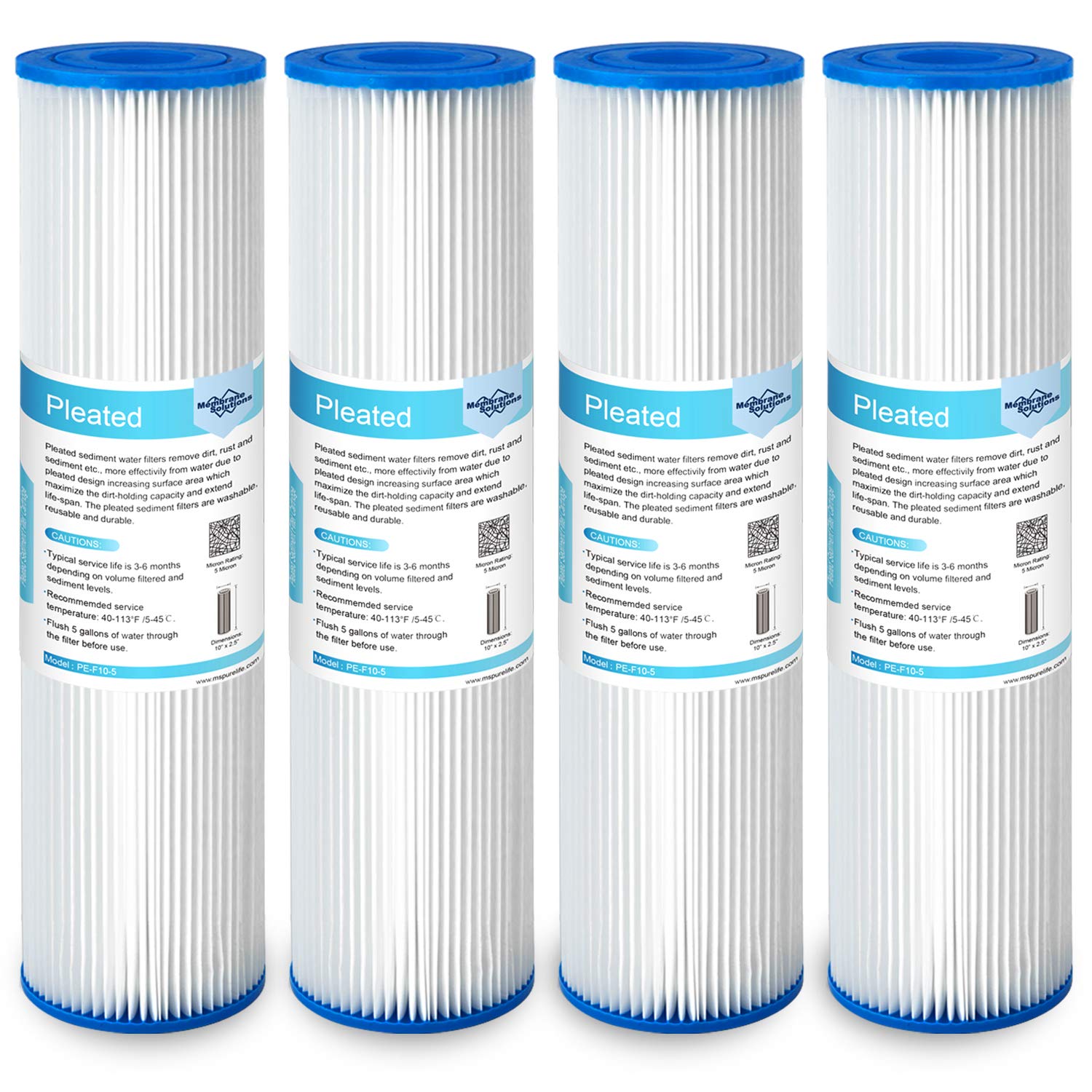 Membrane Solutions Pleated Polyester