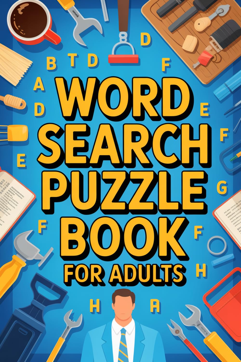 Word Search Puzzle Book for Adults: Easy-on-the-Eyes Activity Companion for Grown-Ups