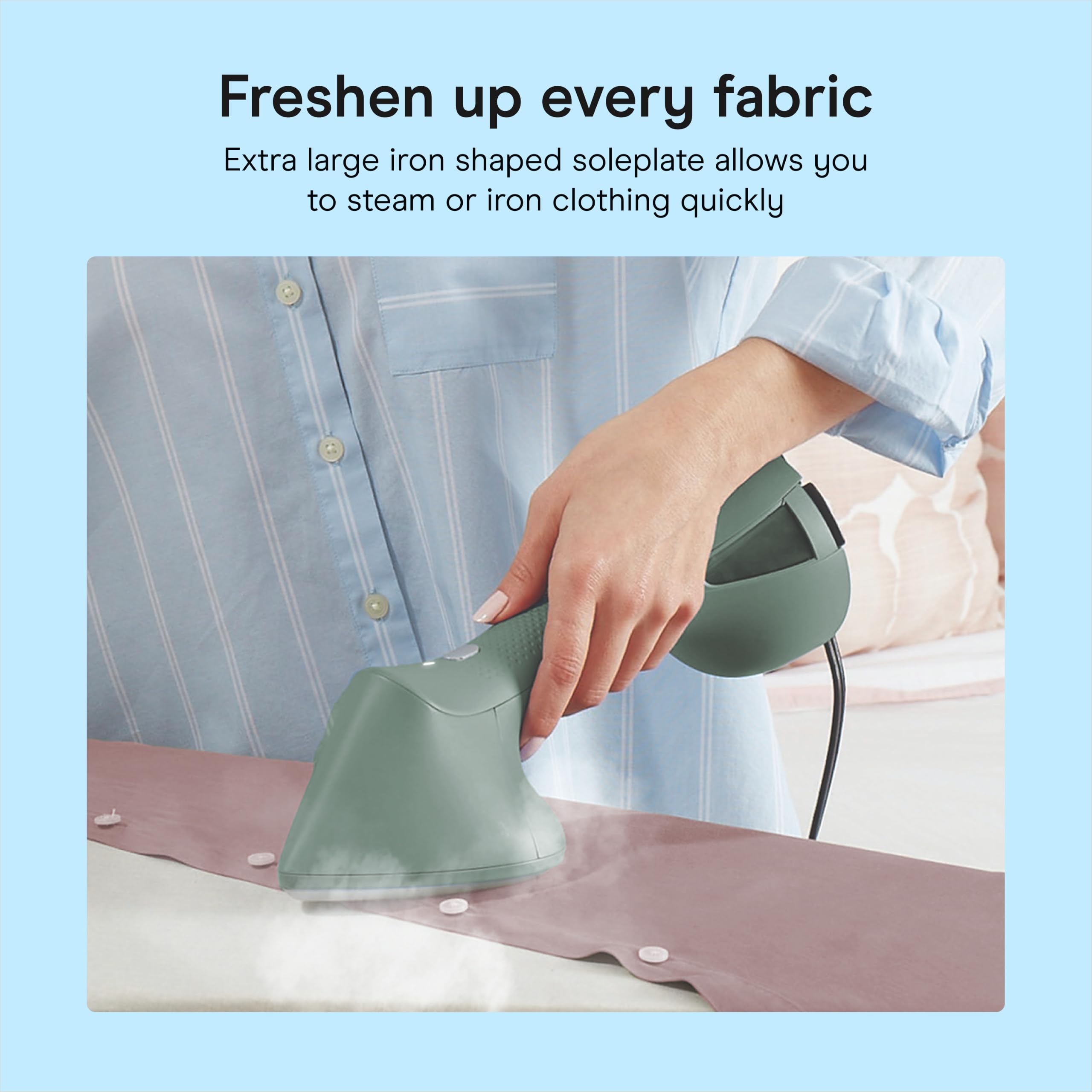 Conair 2-in-1 Iron & Steamer - Wrinkle-Free! -5 Conair 2-in-1 Iron & Steamer - Wrinkle-Free! -5