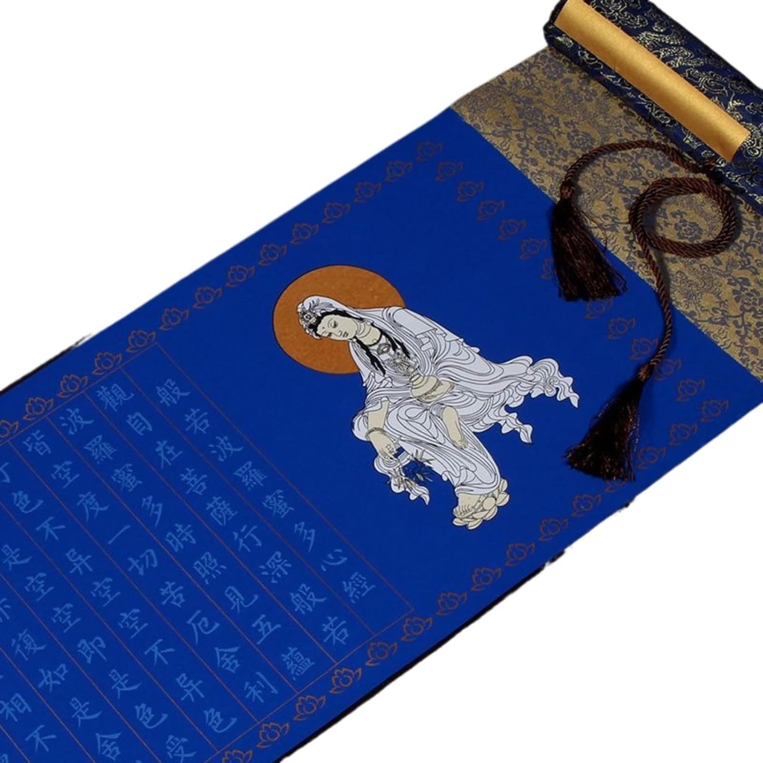 LEEDJUINE with Gift Box Heart Sutra Scroll Buddhist Scriptures Calligraphy Copybook Tracing Book