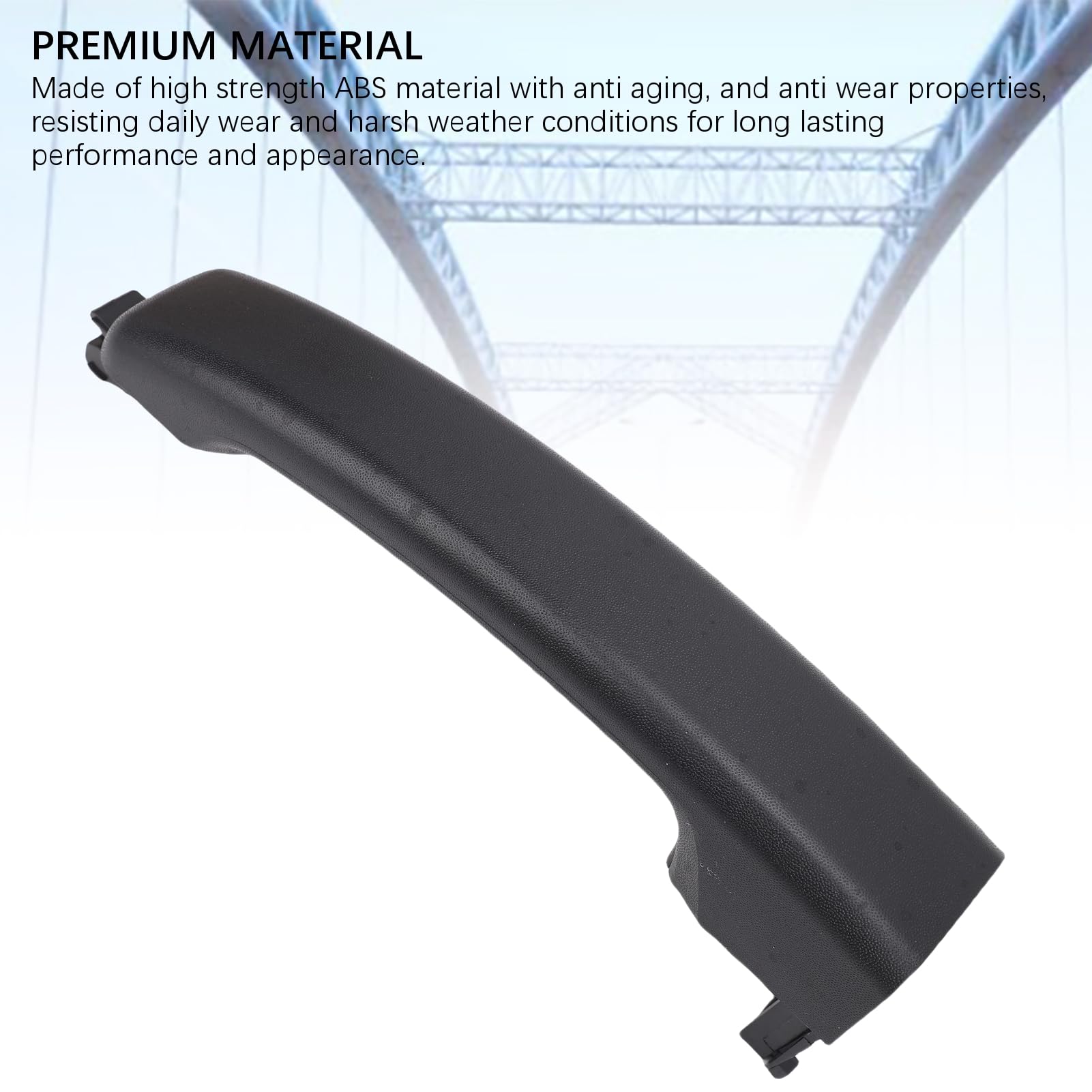 Dilwe Maniglia per Porta Scorrevole Esterna Maniglia per Porta Esterna in ABS per Auto Sostituzione 806073022R 806075963R per Furgoni Master B NV400 Interstar NP400 Dal 2010 Al 2024