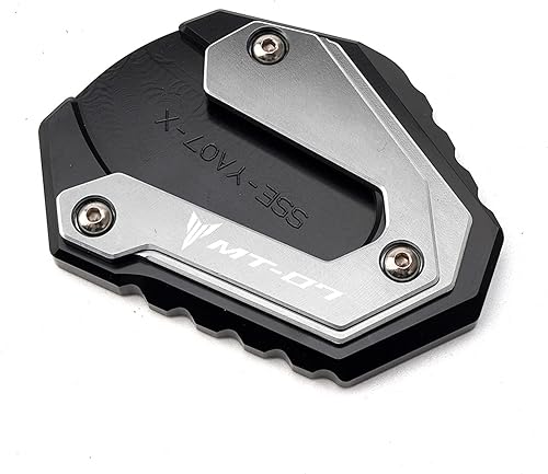 Miniatura 1 de Tablero de extensión para MT 07 2021 2022 MT07 MT09 Tracer 700900GT TRACER97GT motocicleta CNC Kickstand pie lateral soporte almohadilla de