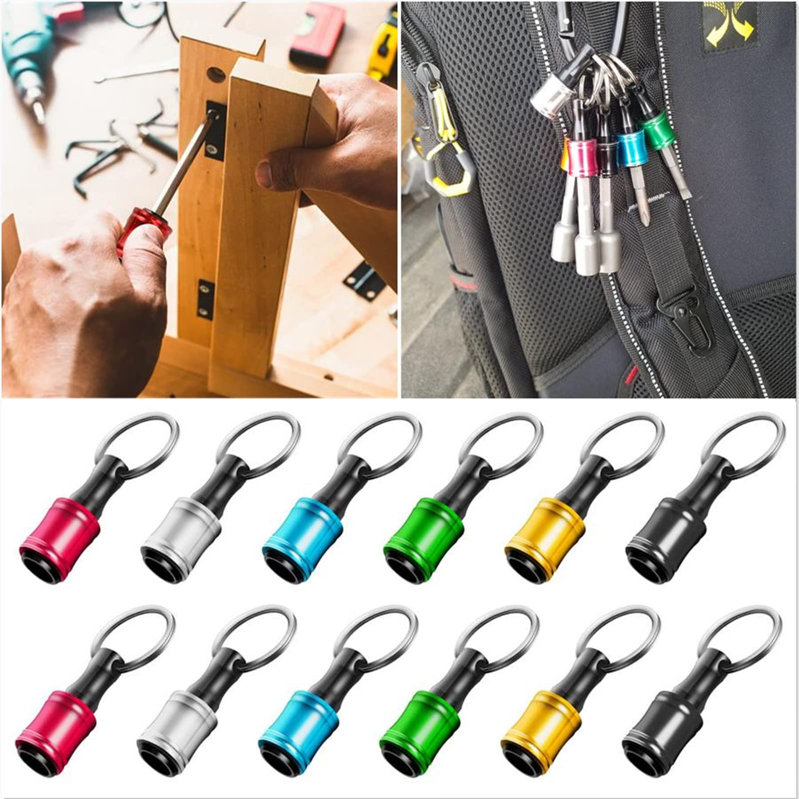 Set Di Chiavi A Bussola Magnetiche Con Codolo Esagonale Da 10mm, Per - Foto 4