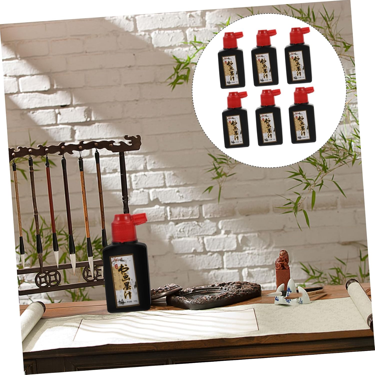 OSALADI 6pcs Fragrant Calligraphy Ink for Writing and Ink for Calligraphy and Art Projects Each for Beginners and Enthusiasts