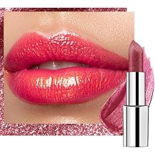 Beauty Searcher Diamonds Sparkling Lipstick - Super Luminous Care Pen Liquid and Waterproof Red Pencil #10