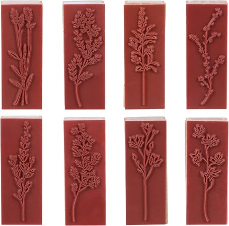 Amazon Artibetter 木製ゴム印セット 木製スタンプ 花柄レース クリエイティブスタンプセット 花柄模様 ゴム印 Diyスクラップブック カレンダー アルバム 手帳 日記 カード ランダムパターン スタンプ 文房具 オフィス用品