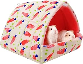 Guinea Pig Bed, Cozy Bed for Rats, Cave, Washable, for Small Animals, Winter Nest for Rats, Hamsters, Chinchillas, Guinea Pigs