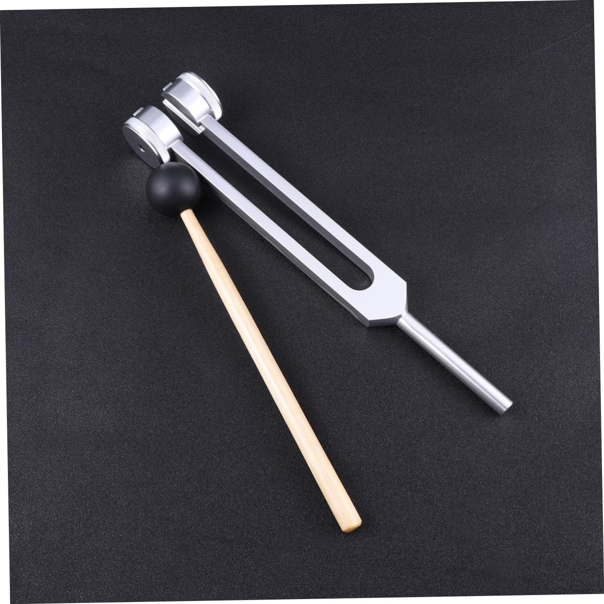 Levemolo Aluminium Tuning Fork Hammer Set for Professional Use 128 Pieces Grade Hammer for Hearing Evaluation Audio Testing Random