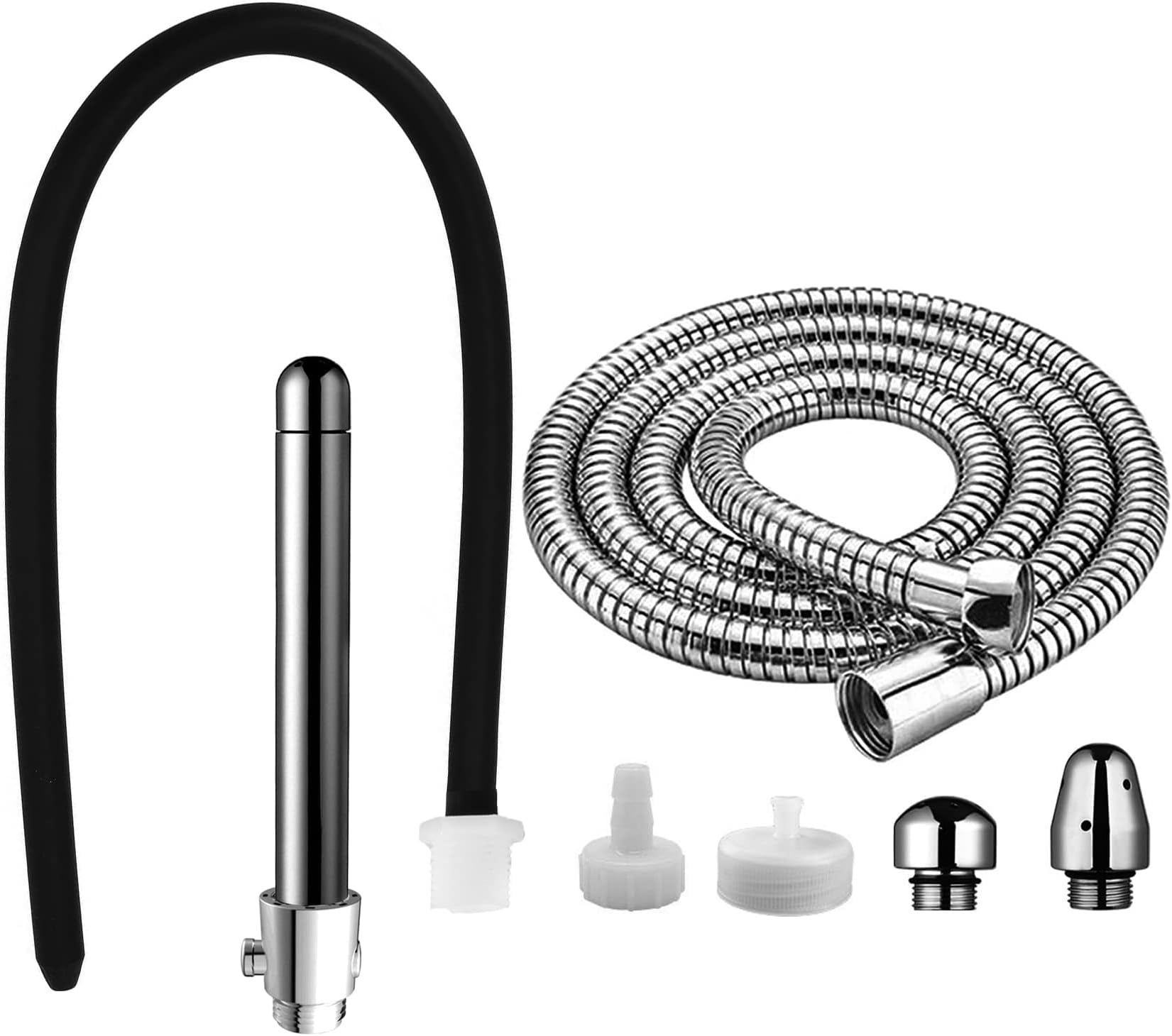 Shower Douche Enema Kit , Colon Nozzle Cleaner System with