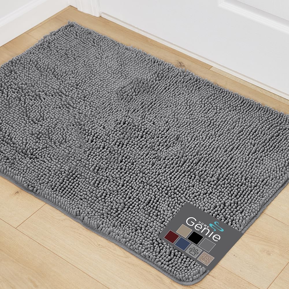 HOME GENIE Muddy Dog MachineWashable Absorbent Soft