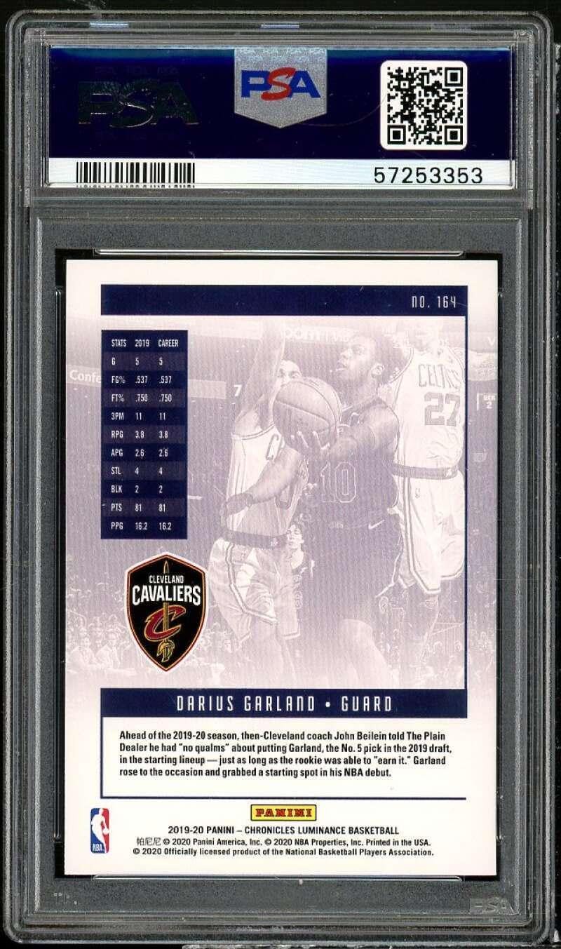 Darius Garland Rookie Card 2019-20 Panini Chronicles #164 PSA 10 - Basketball Slabbed Rookie Cards