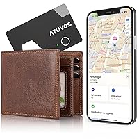 ATUVOS Air Tag Card Ricaricabile Wallet Tracker Thin 1.6mm, Smart Tag compatibile