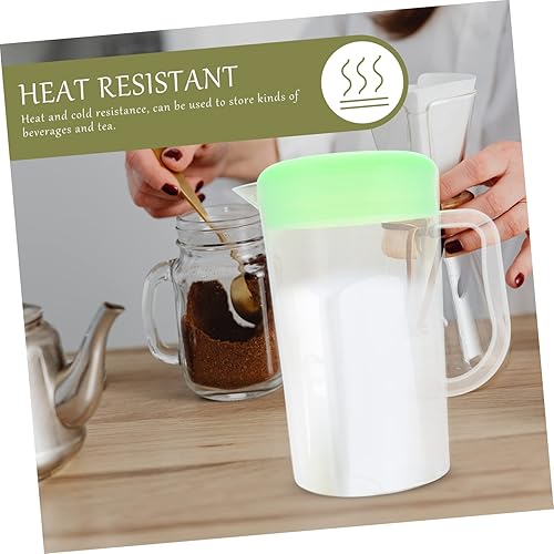 Miniatura 3 de Jarra de plástico de gran capacidad para servir agua para soporte de limonada, suministros de jugos, té helado y más entretenimiento y uso diario