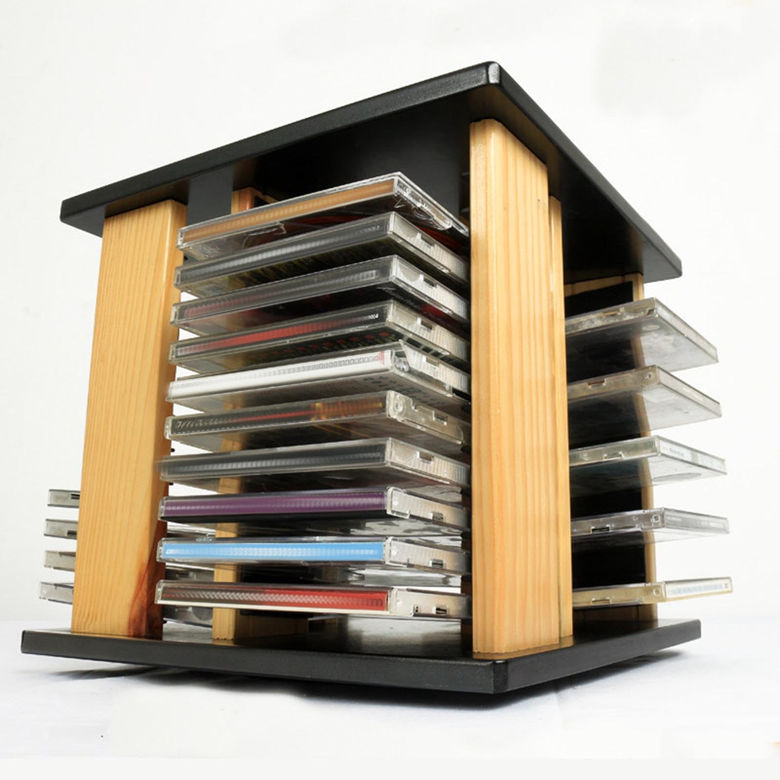 Soporte de Escritorio para CD, Accesorios, Robusto Y Profesional para Discos DVD.