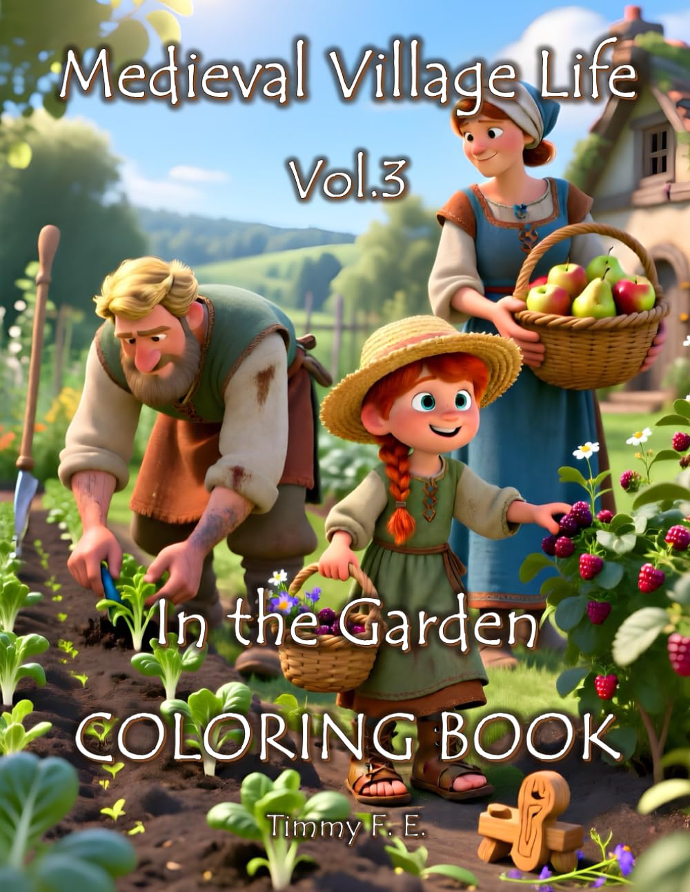 Medieval Village Life: In the Garden Vol. 3