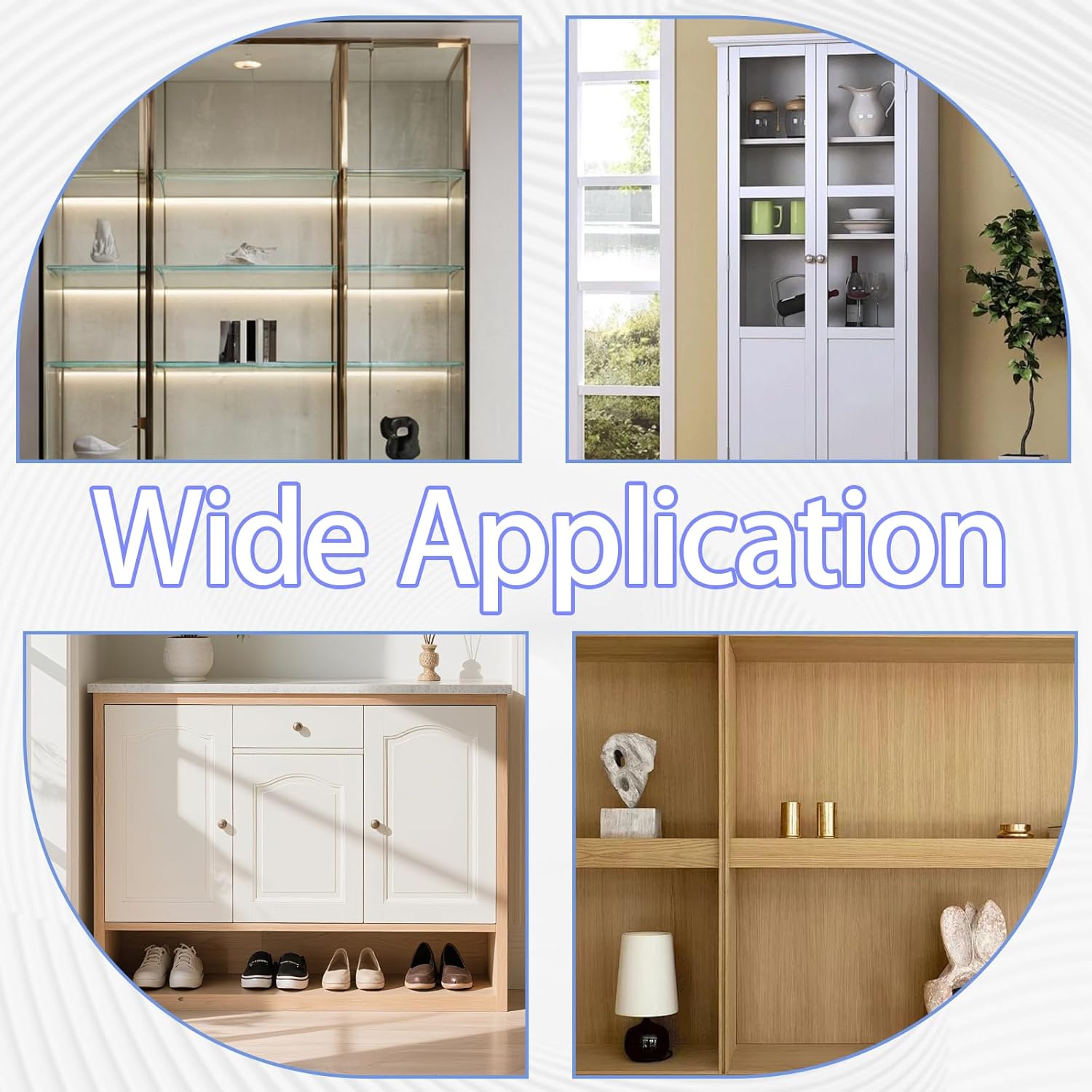 10 Pcs Plastic Shelf Pegs Clear Shelf Holders Pegs 1/4 Inch Diameter Furniture Support Pin Peg for Kitchen Cabinet Wood Shelving Bookcase