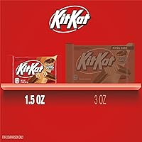 Vista 4 de KIT KAT Barras de caramelo de oblea con sabor a dona de chocolate, 1.5 onzas (24 unidades)