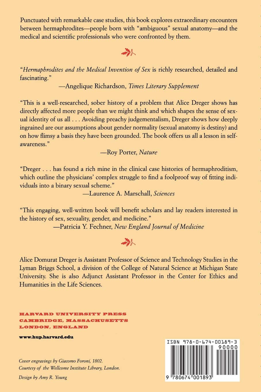 Hermaphrodites and the Medical Invention of Sex