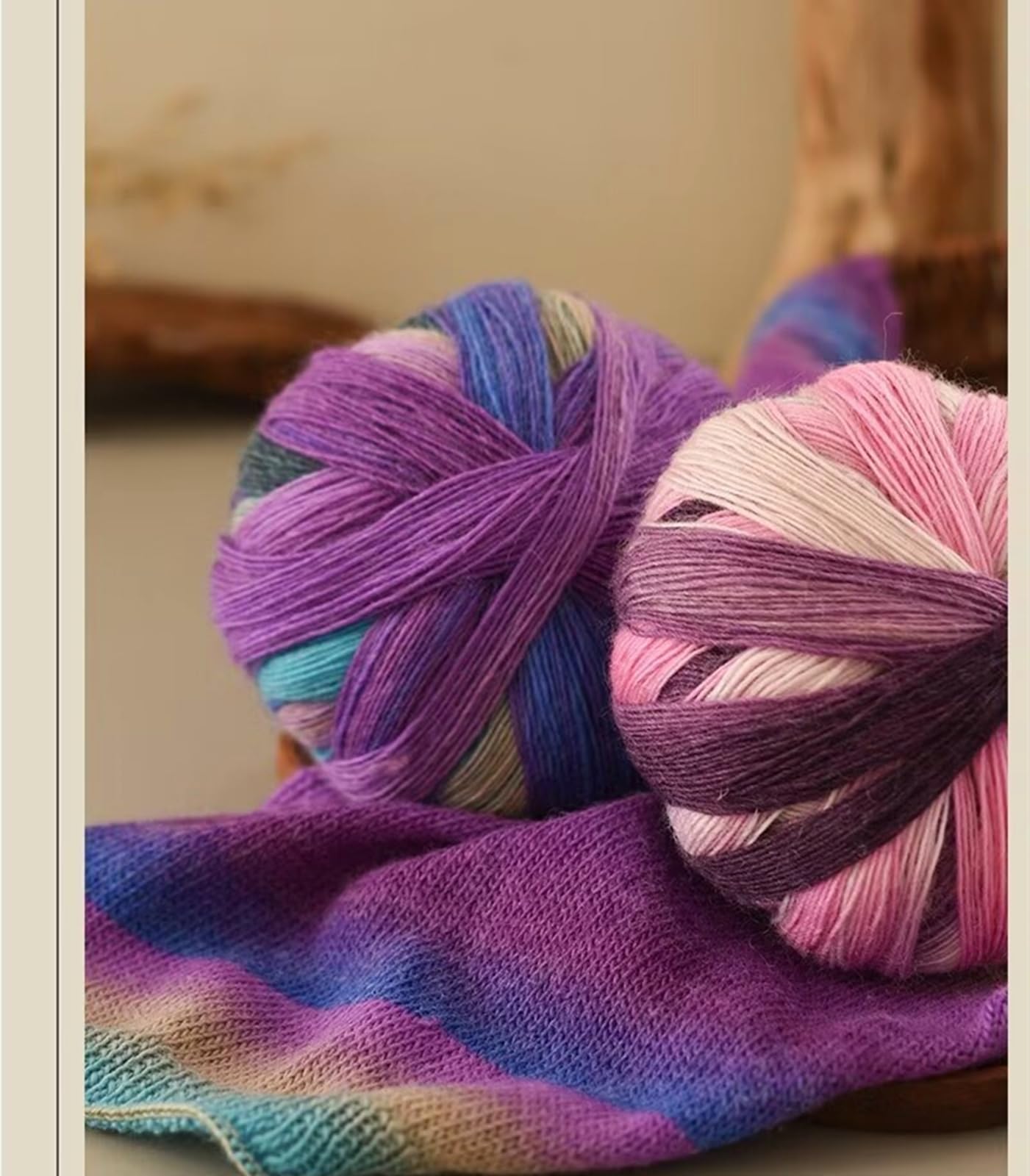 ウールマーク付き毛布。紫色 ．毛100%．羊毛、カシミヤ ウールマーク付き毛布。紫。毛100%．羊毛、カシミヤ