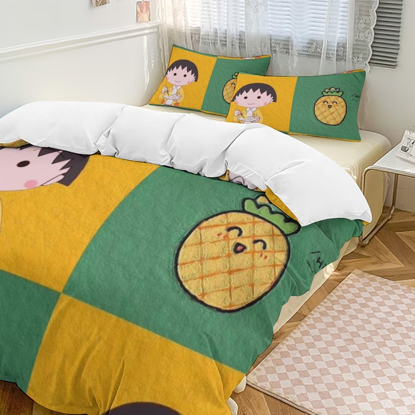 Amazon｜ちびまる子ちゃん 寝具セット シングル寝具カバーセット