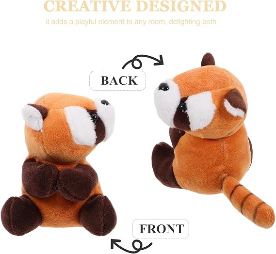 Panda Plush Toy Cute Plushie for Home Decoration Adorable Panda Stuffed Animal Hug Stuffed Backpack