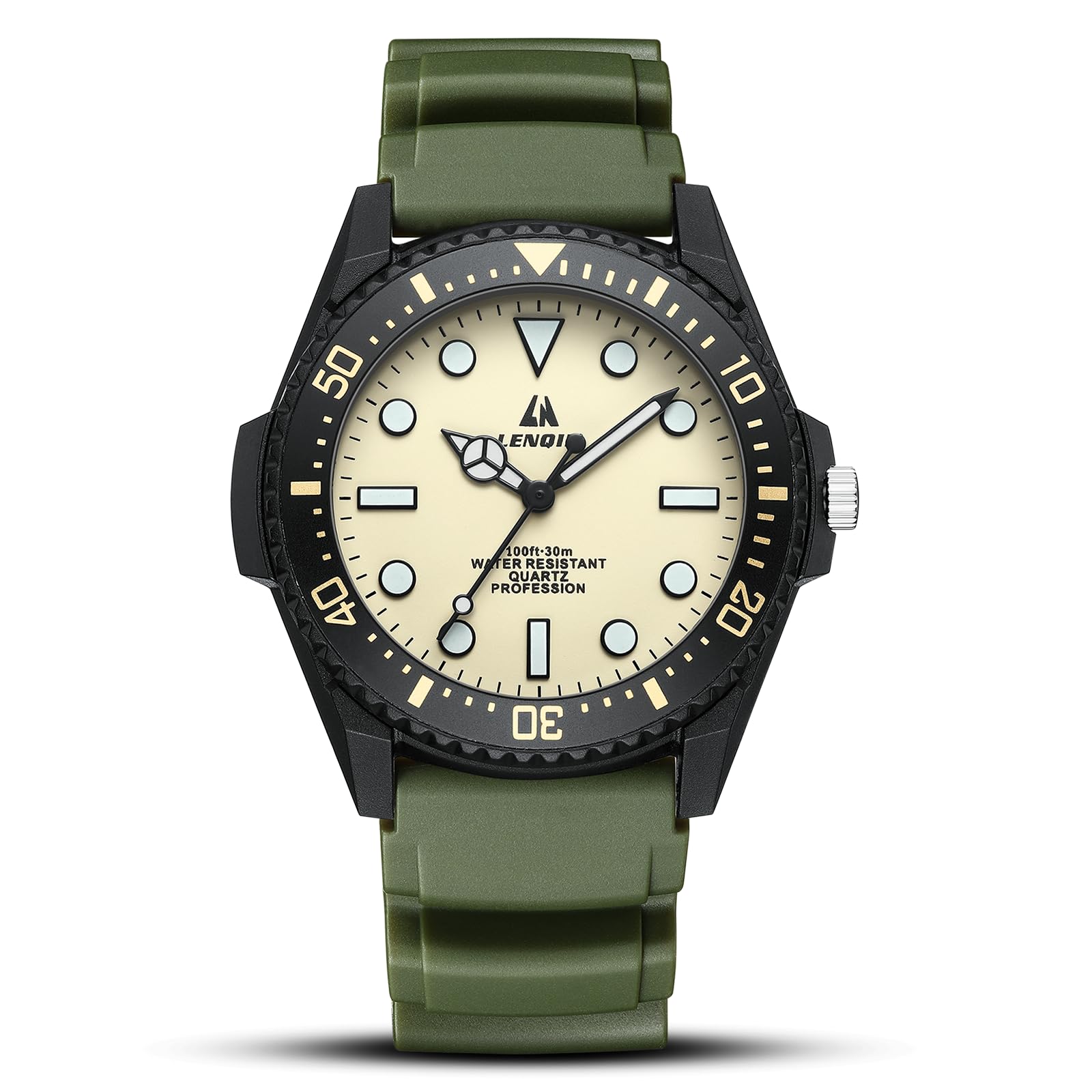 LN LENQIN Reloj Hombre Relojes de Acero Inoxidable Hombres Reloj de Cuarzo