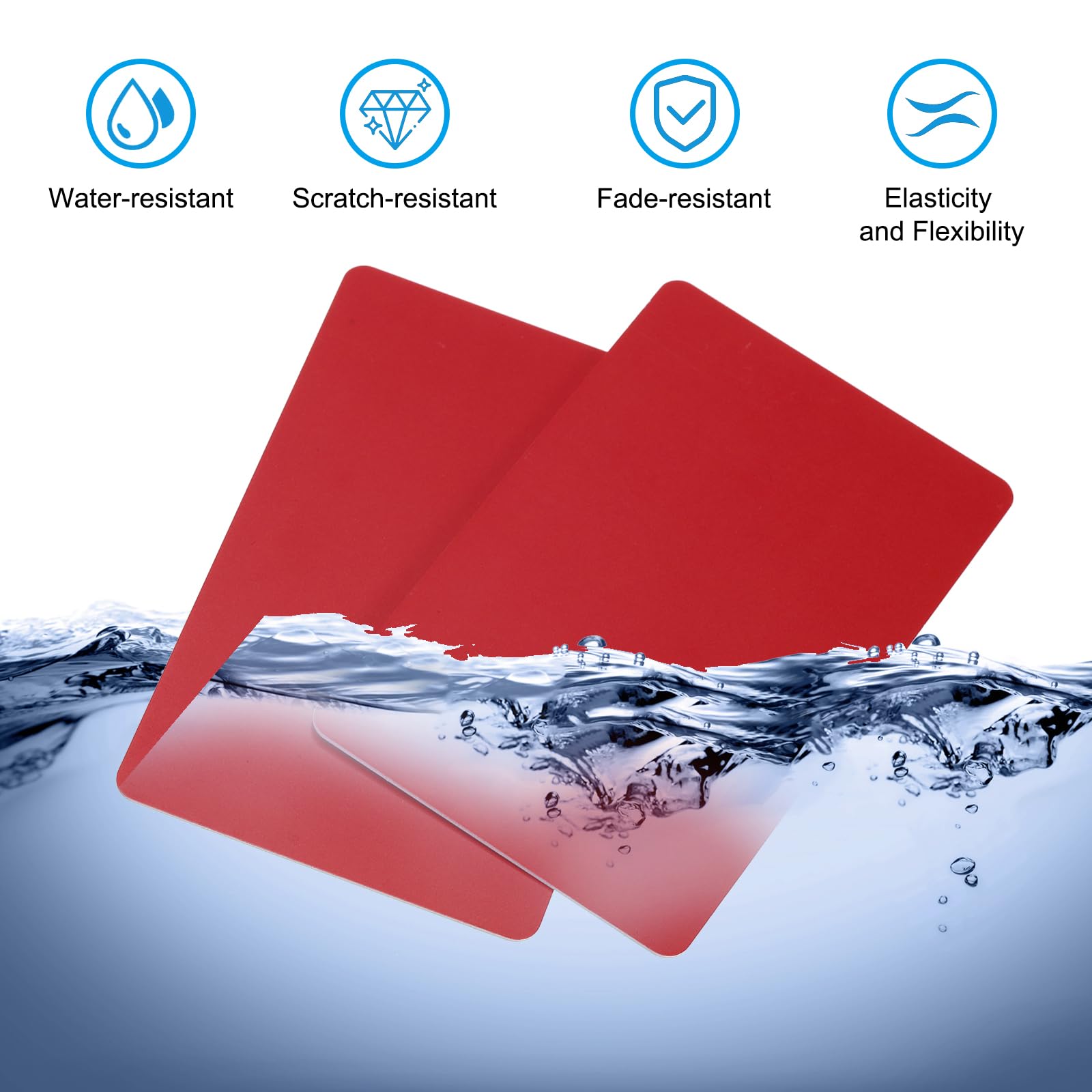 PATIKIL 20Pcs Inkjet PVC ID Cards - Image 3