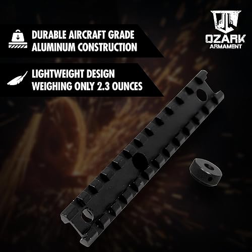 Miniatura 3 de Soporte de asa de transporte y asa de transporte, montaje en riel Picatinny diseñado para miras de asa de transporte, mango de transporte