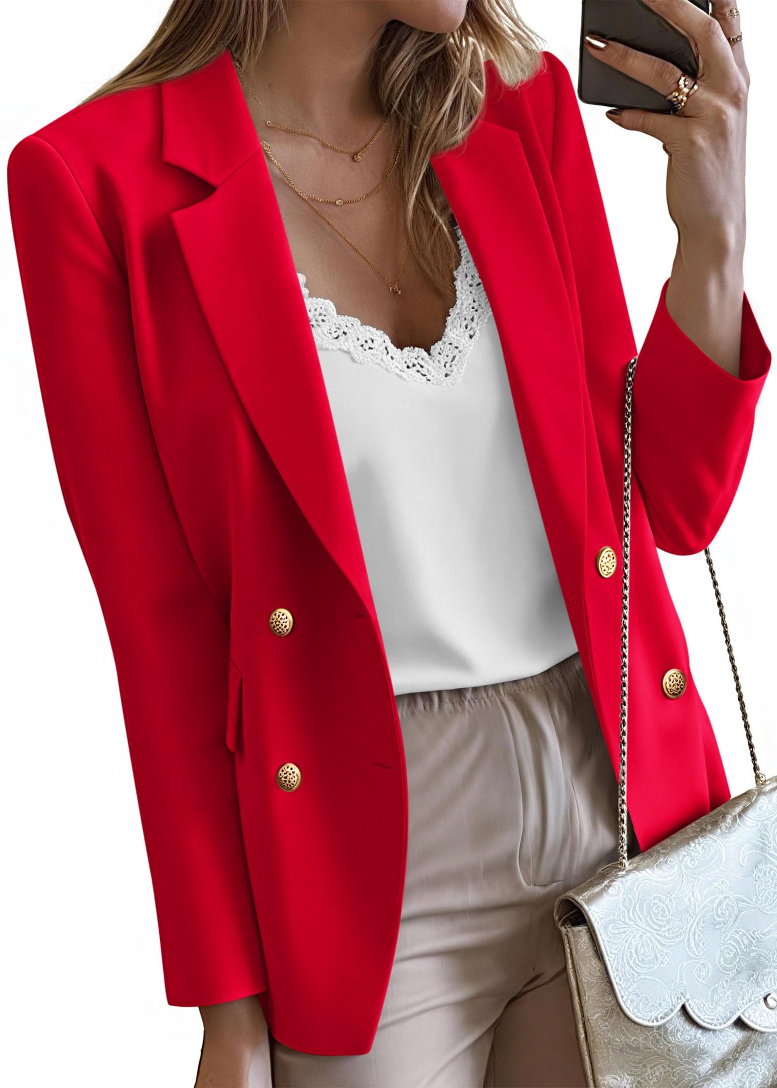 kirundo Blazers for Women Business Casual 2026 Fall Clothes-picture-21