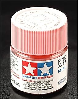 TAMIYA Acrylic Mini X17 Pink TAM81517 Plastics Paint Acrylic
