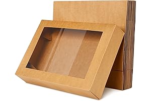 Gersoniel 19" x 14" x 4" Cake Box with Window - Perfect...